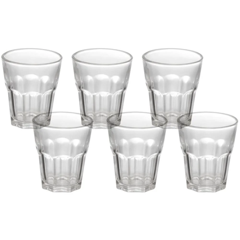 COPO DE VIDRO COPO DOSE CLEAR 40ML 6PCS WESTERN (JOGO)