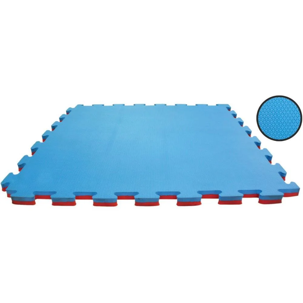 Tatame Eva Bicolor Az/Vm 1X1M 40Mm Evamax (Unidade)