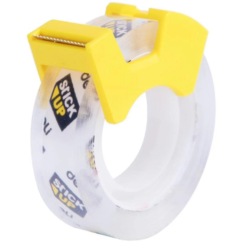 Fita Adesiva Transp. C/Cortador 12Mmx18,3M Deli (Bl.c/02)