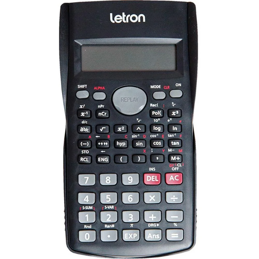 CALCULADORA CIENTIFICA 240 FUNCOES COM BATERIA PT LEONORA (UNIDADE)