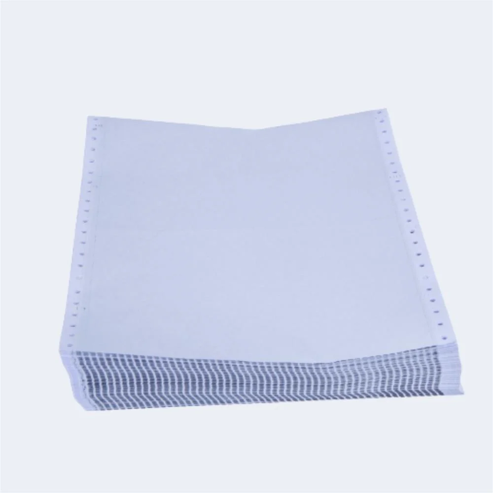 Formulario Continuo Branco 1 Via 80 Col. 56G Microserril. Rio Branco Bobinas (Cx.c/3000)