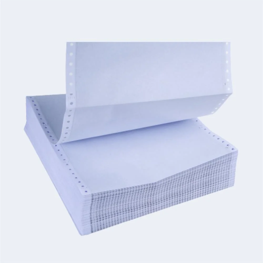 Formulario Continuo Razao 1 Via 80 Colunas 56G Branco Rio Branco Bobinas (Cx.c/6000)