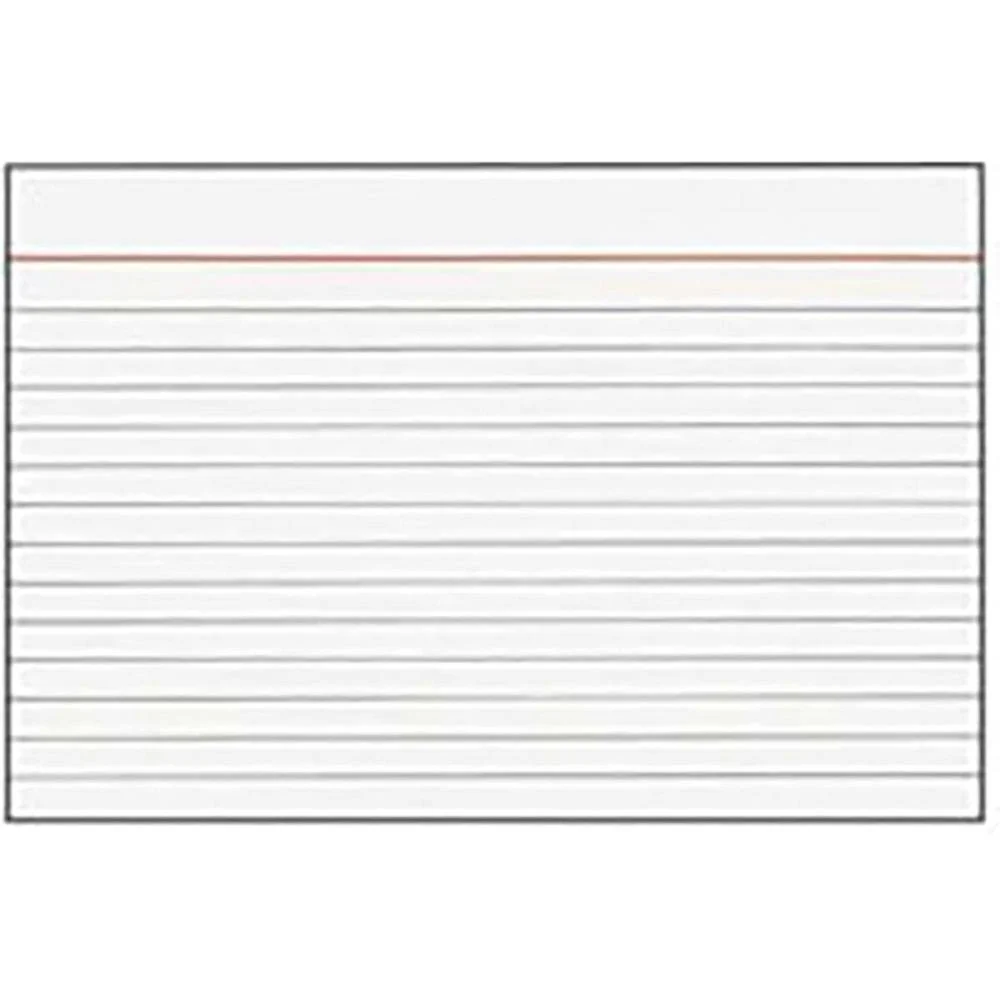 Ficha Pautada 5X8 N.3 Tilibra (Pct/100)