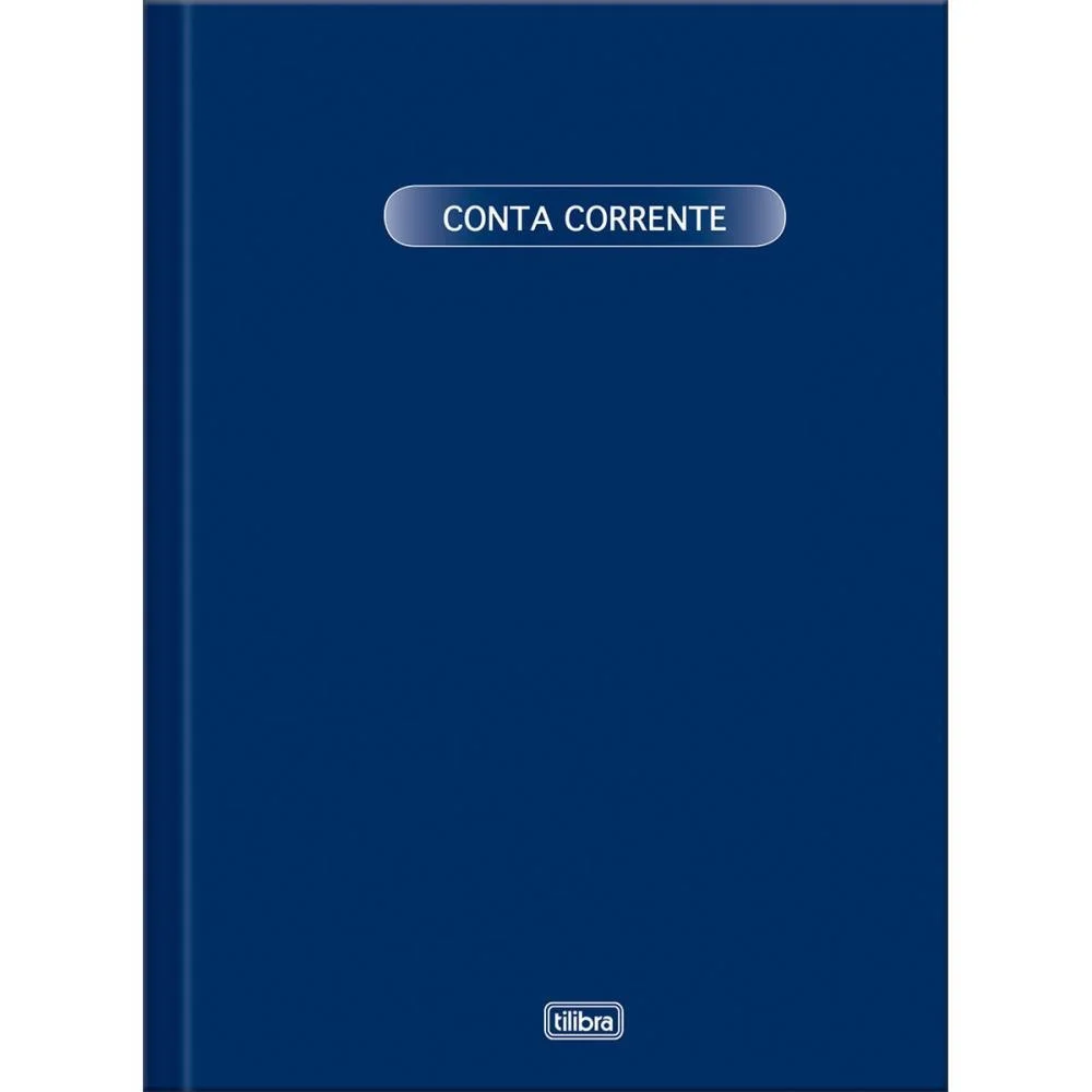 Livro Conta Corrente Oficio 100 Folhas Tilibra (Pct.c/05)