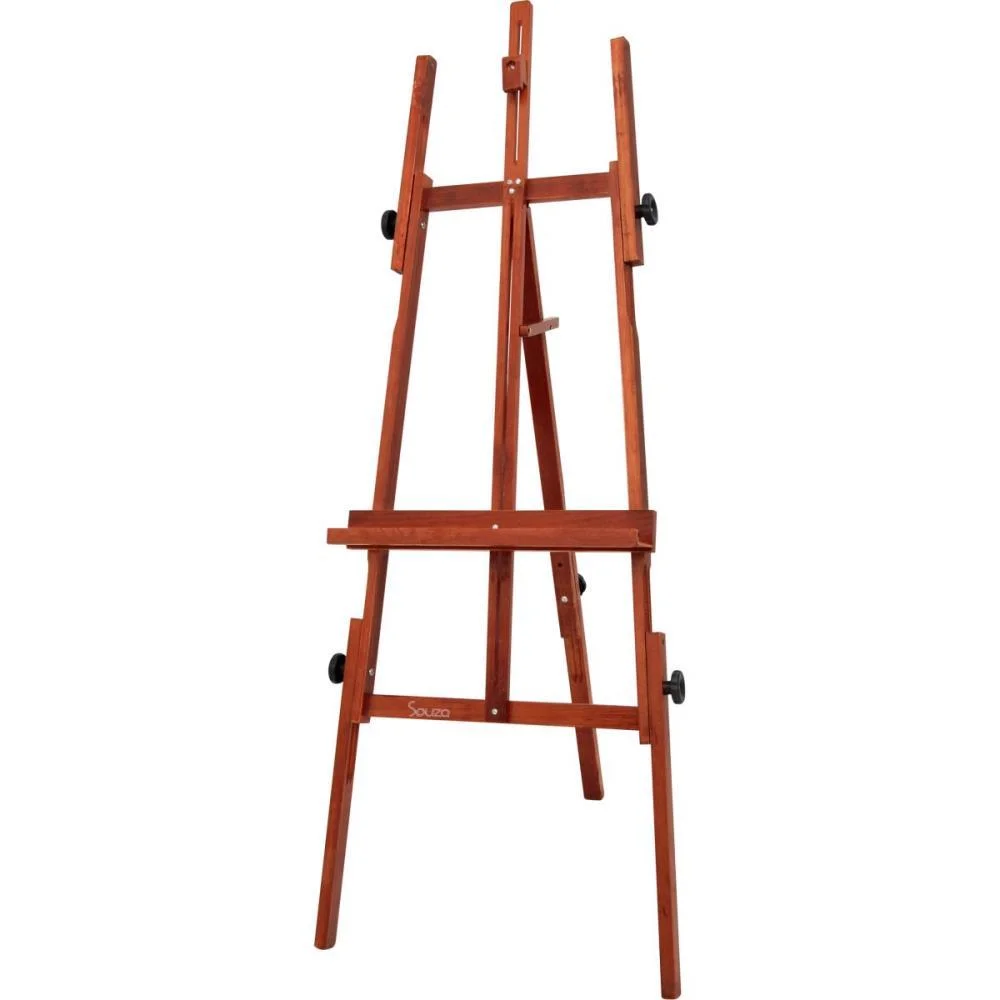 CAVALETE PARA PINTURA COMPACTO MOGNO LUXO 1,50M SOUZA (UNIDADE)