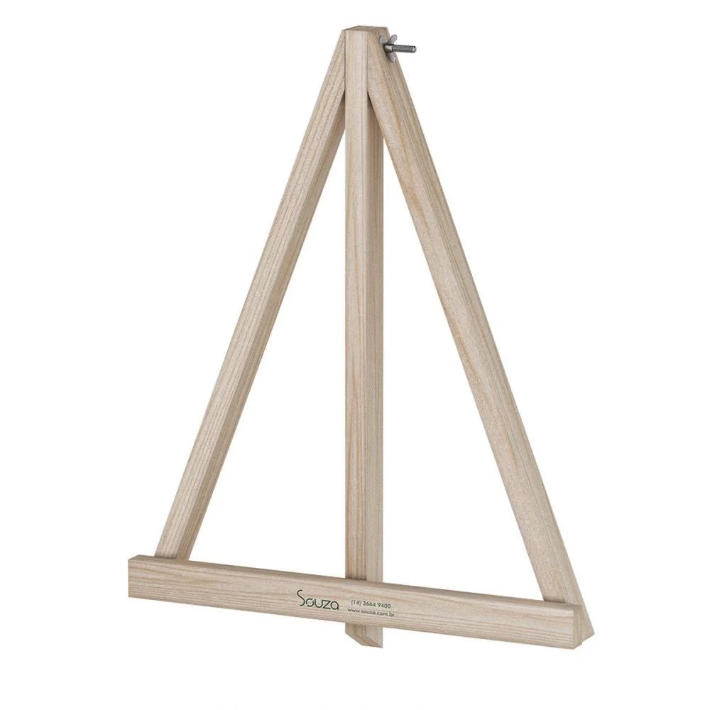 CAVALETE PARA PINTURA PINUS EXPOSITOR 40X29CM SOUZA (UNIDADE)