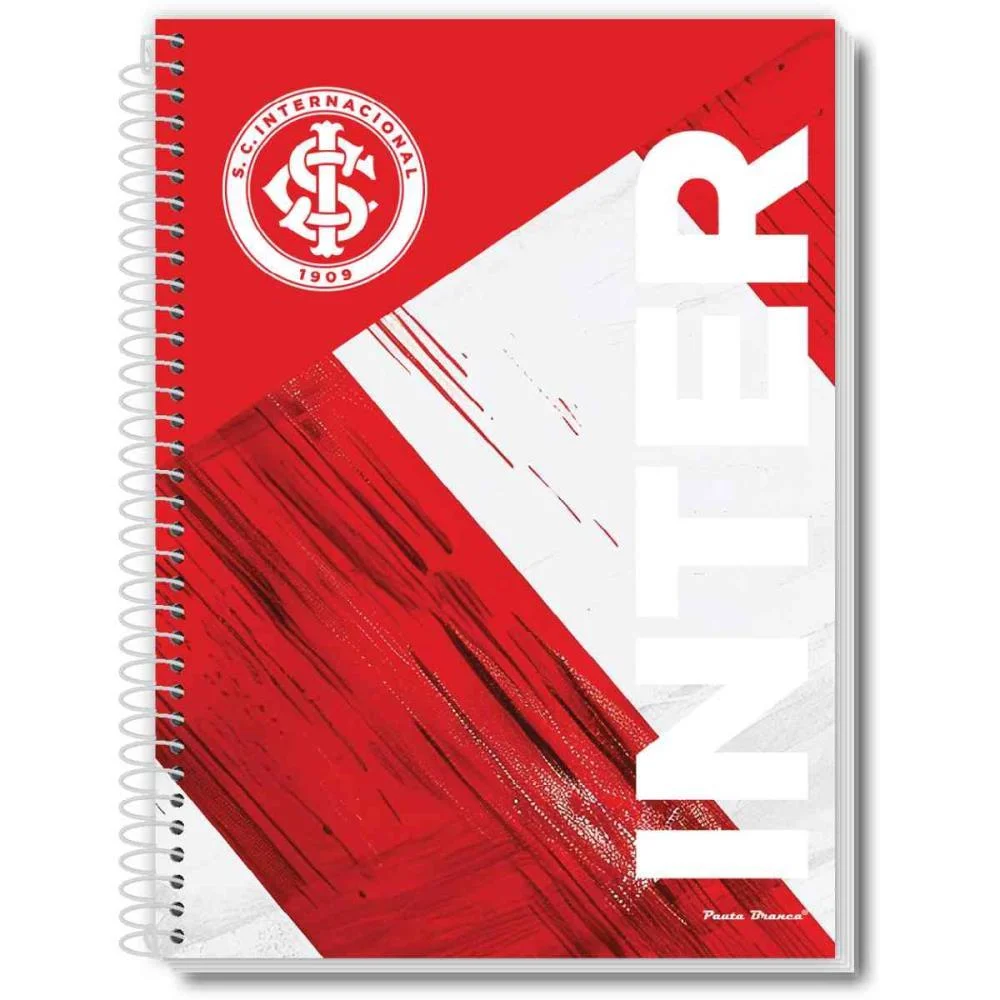 CADERNO 10X1 CAPA DURA INTERNACIONAL 160FLS PAUTA BRANCA (PCT.C/02)