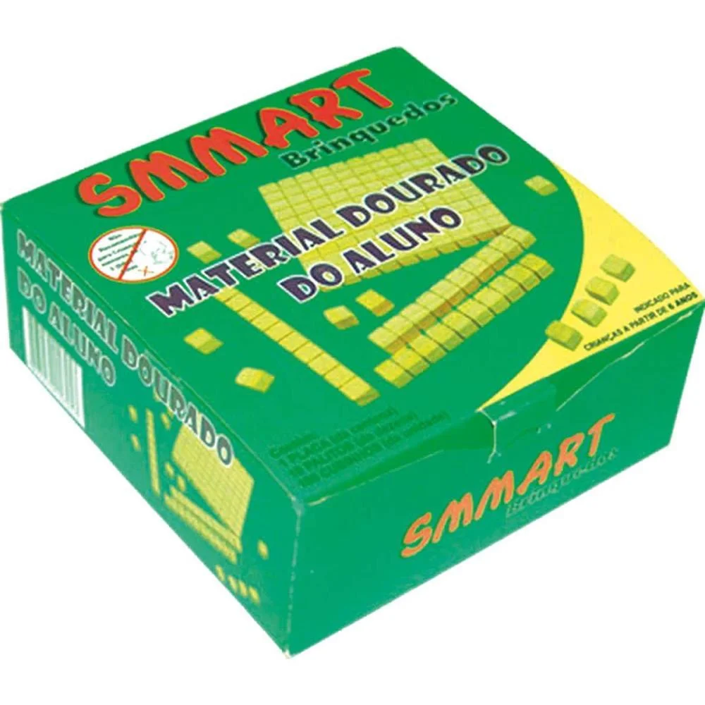 Material Dourado Do Aluno Em Madeira C/111Pcs Smmart (Unidade)