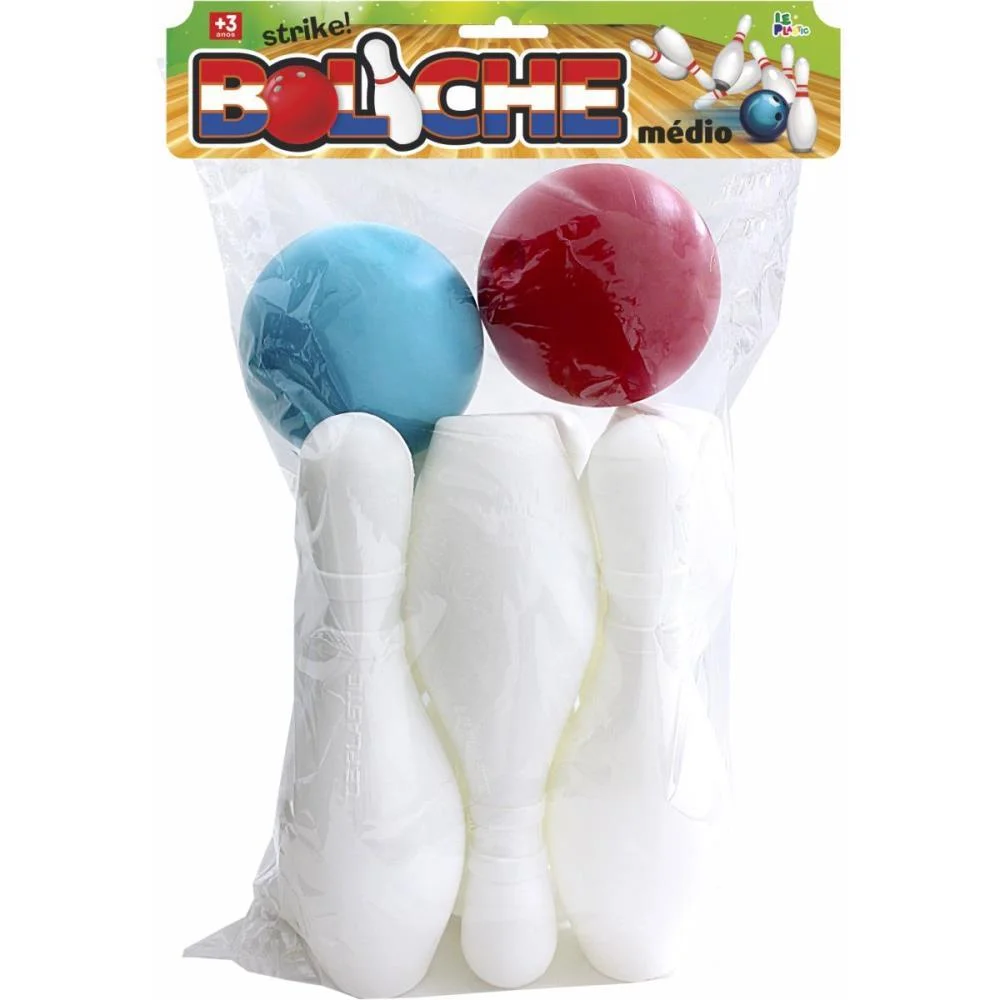 BOLICHE MANIA 30CM 8PCS LEPLASTIC (KIT)