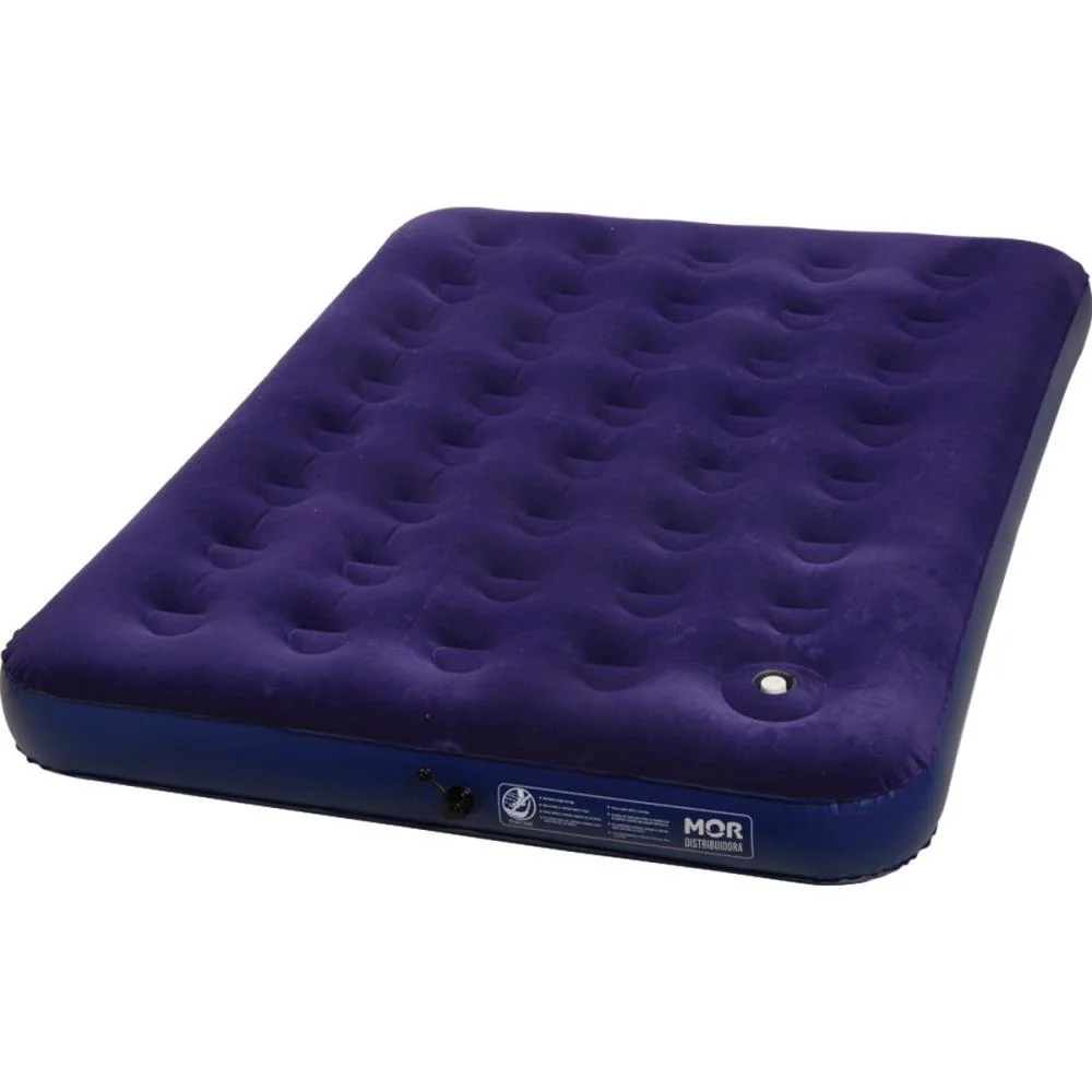 Colchao Inflavel Casal C/Fole 1,91M. Mor (Unidade)