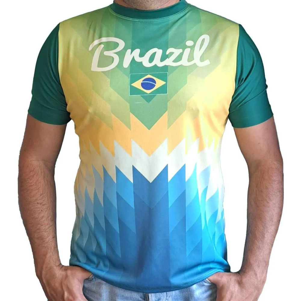 COPA DO MUNDO CAMISETA BRASIL VERDE GG LEVEZA (UNIDADE)