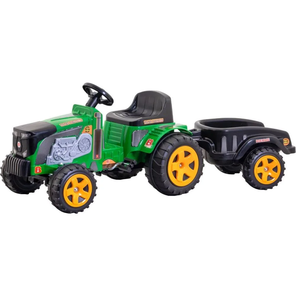 Veiculo A Pedal Trator Fazendeiro Vd.c/Cacamba Biemme (Unidade)