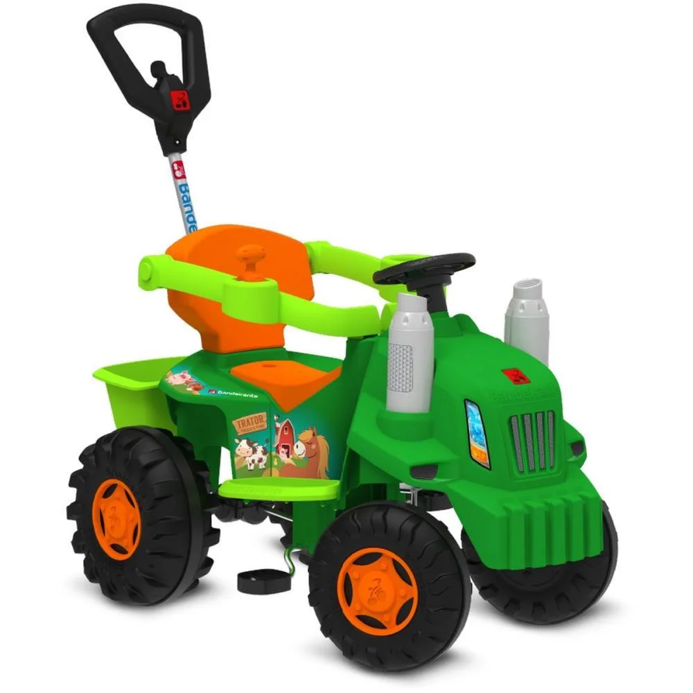 VEICULO A PEDAL TRATOR PASSEIO/PEDAL VD 35KG BANDEIRANTE (UNIDADE)