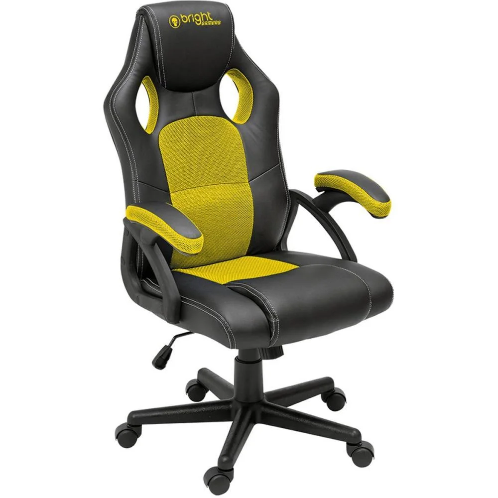 Cadeira Gamer Amarela Bright (Unidade)