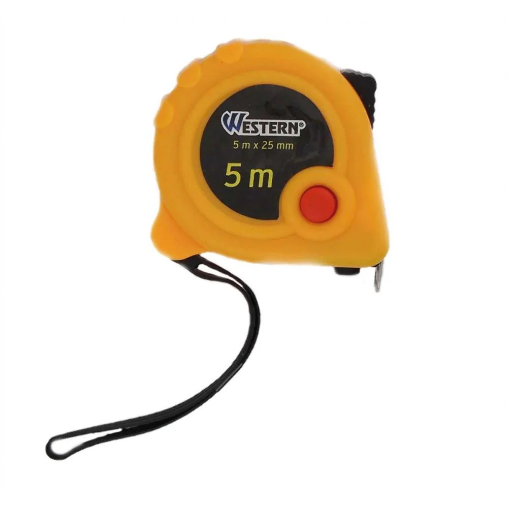 TRENA 5MX25MM AMARELA WESTERN (UNIDADE)