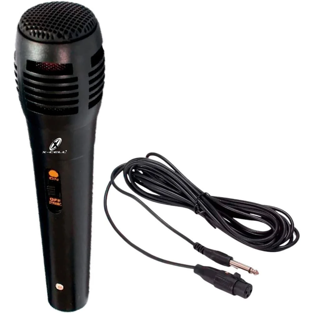 Microfone Preto C/Fio 3M Flex (Unidade)