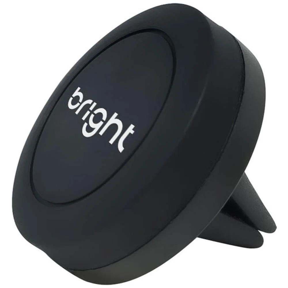 Suporte Para Celular Veicular Magnetico Preto Bright (Unidade)