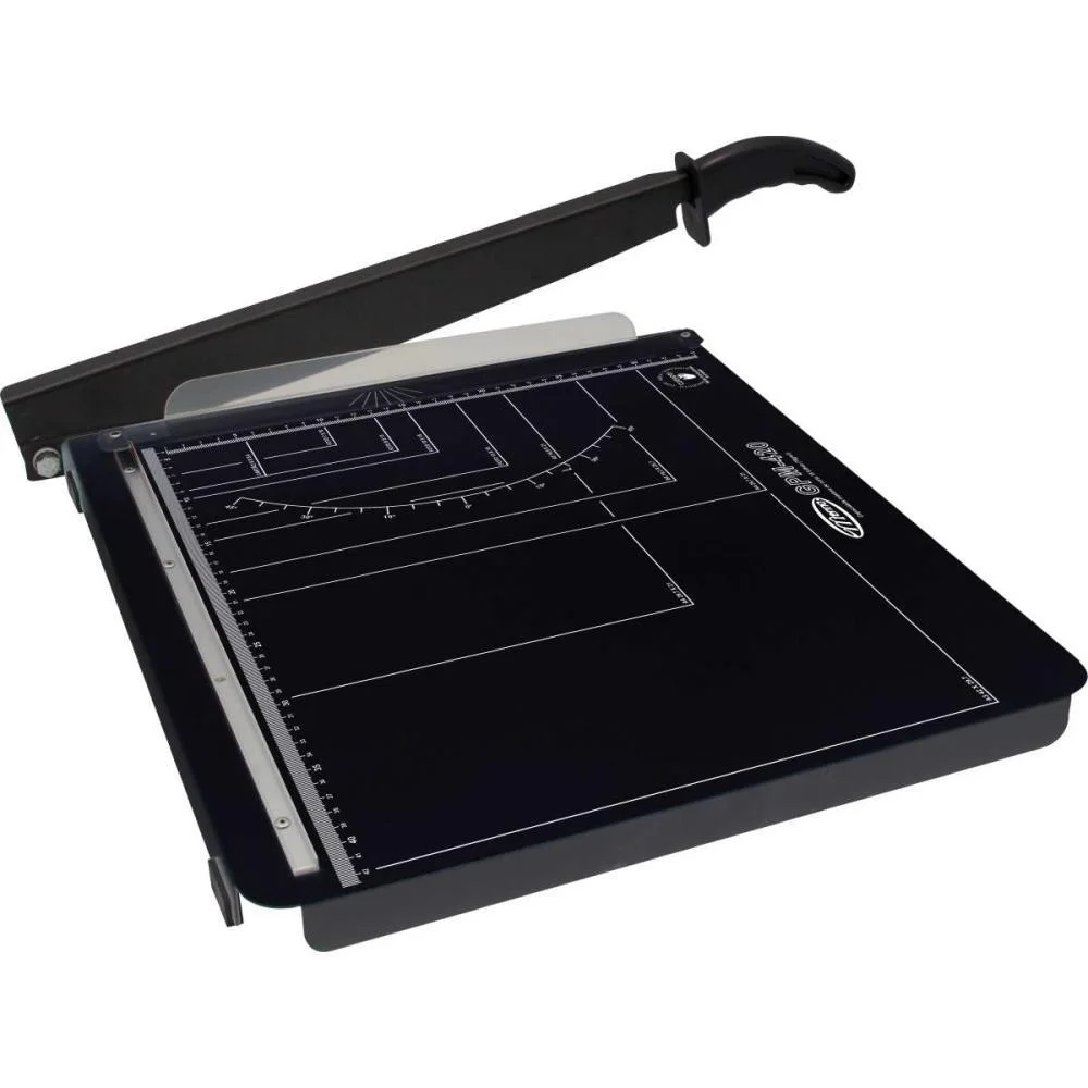 Guilhotina Cortadeira Gpm 420 Preta Navalha Afiada Menno (Unidade)