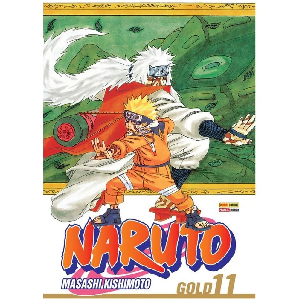 Livro Manga Naruto Gold Edition N.11 Panini (Unidade)