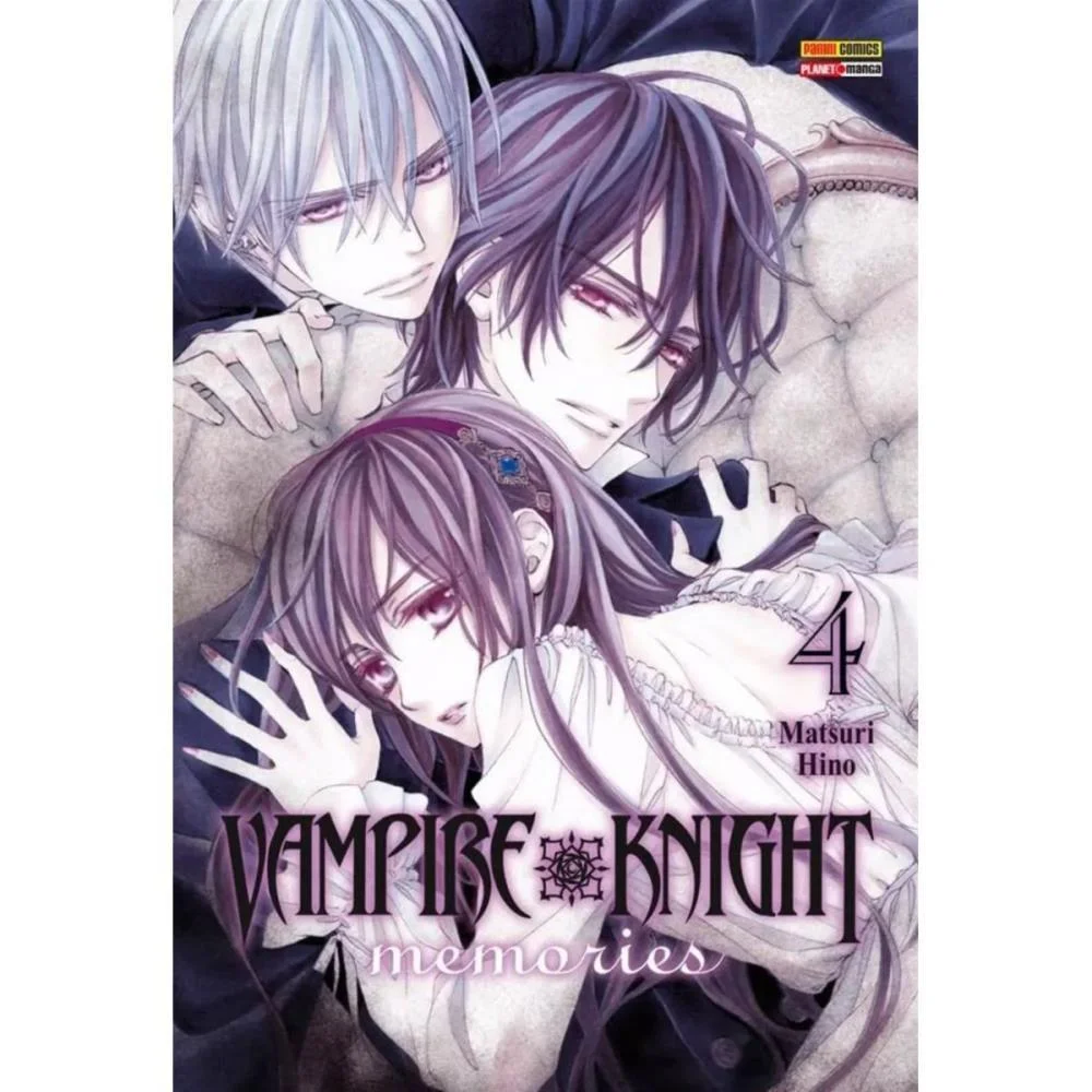 Livro Manga Vampire Knight Memories N.04 Panini (Unidade)