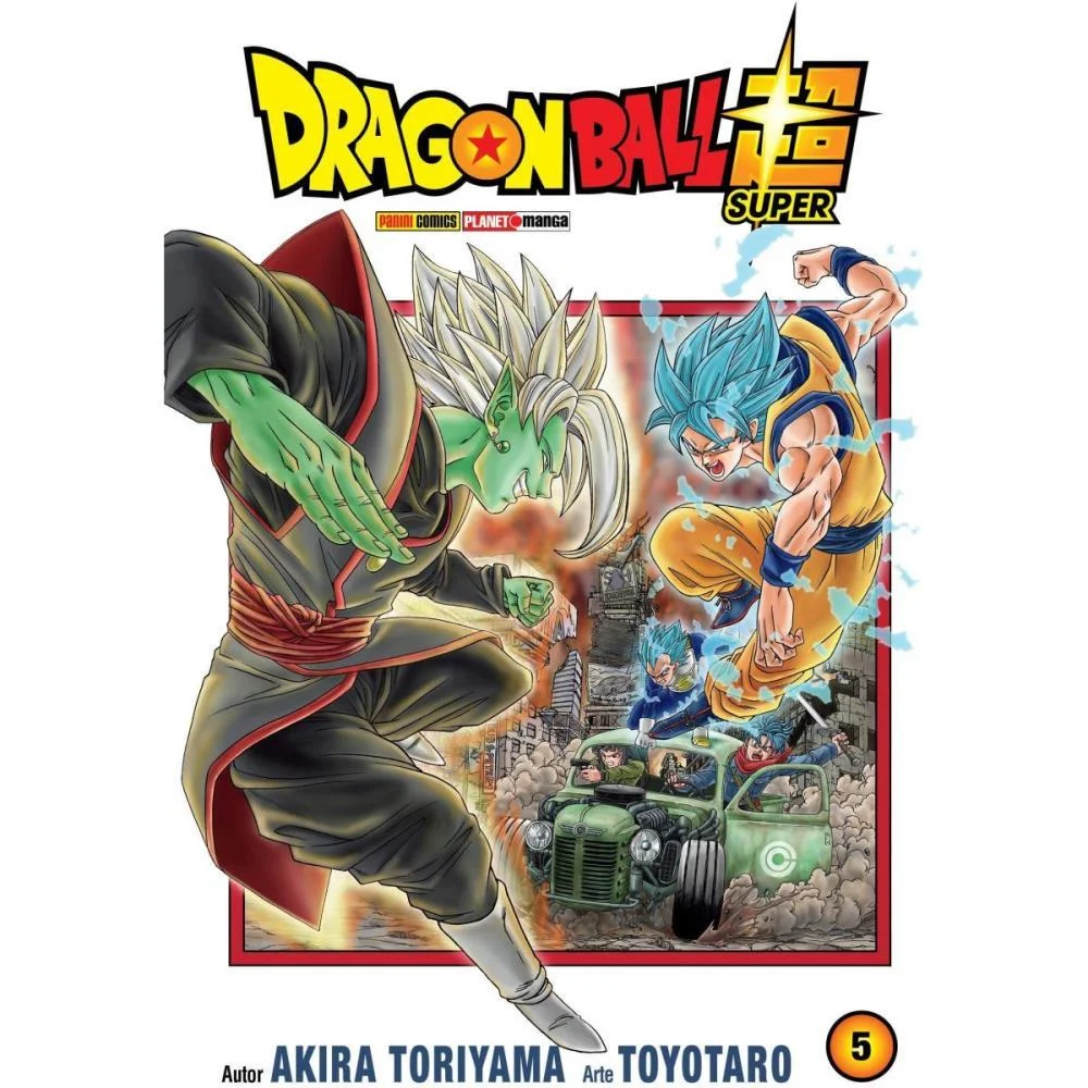 Livro Manga Dragon Ball Super N.05 Panini (Unidade)
