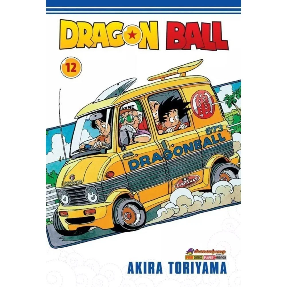 LIVRO MANGA DRAGON BALL N.12 PANINI (UNIDADE)