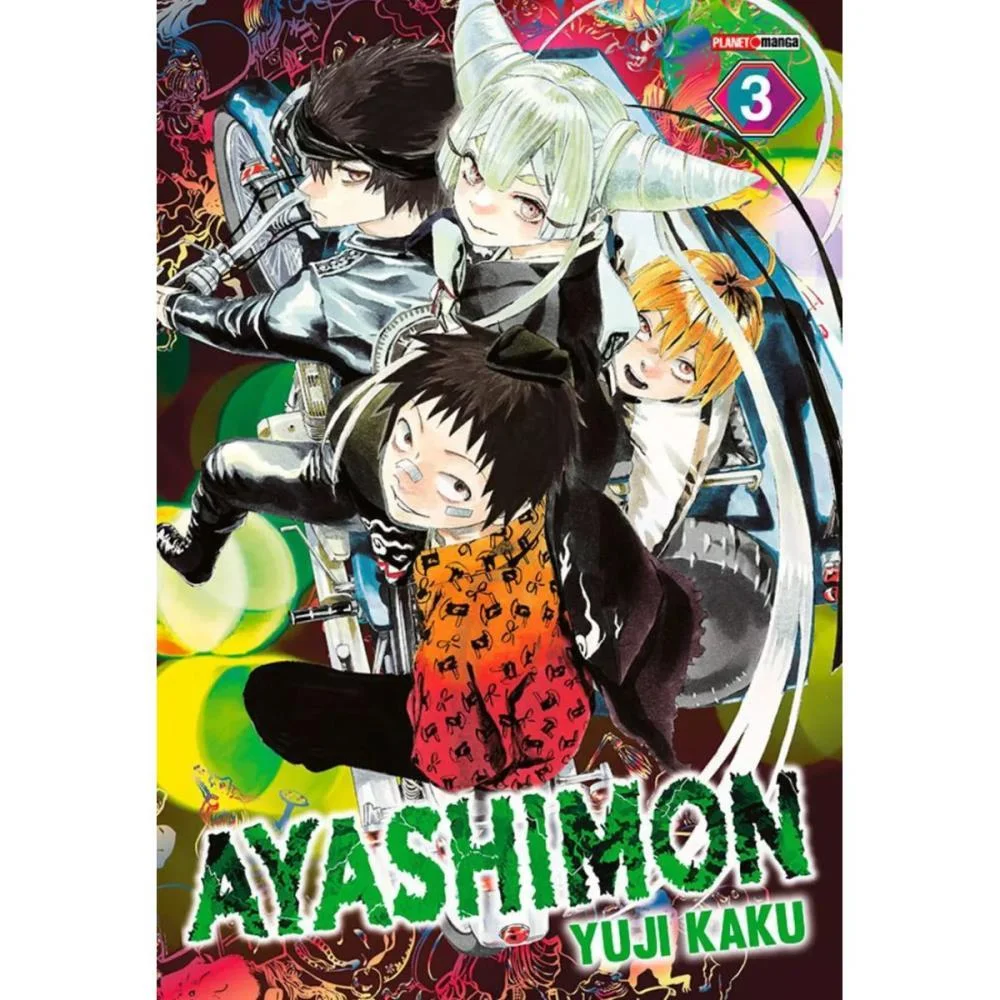 LIVRO MANGA AYASHIMON N.03 PANINI (UNIDADE)
