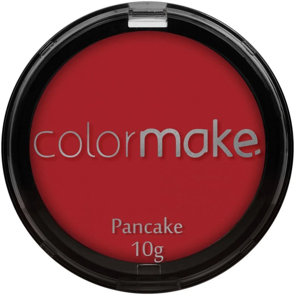 PINTURA FACIAL PANCAKE PROFISSIONAL 10G. VERM COLORMAKE (DP.C/12)