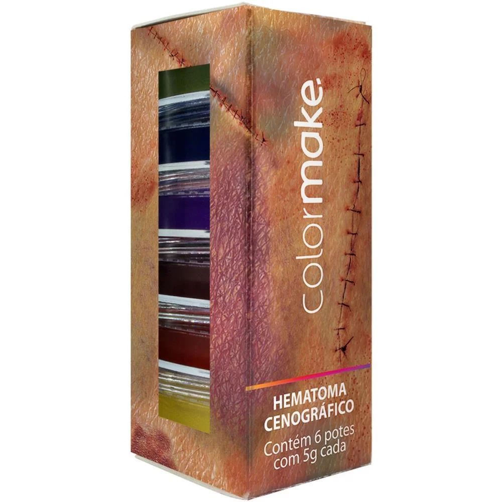 Pintura Facial Cremoso Hematomas 5G. 5Cores(S Colormake (Unidade)