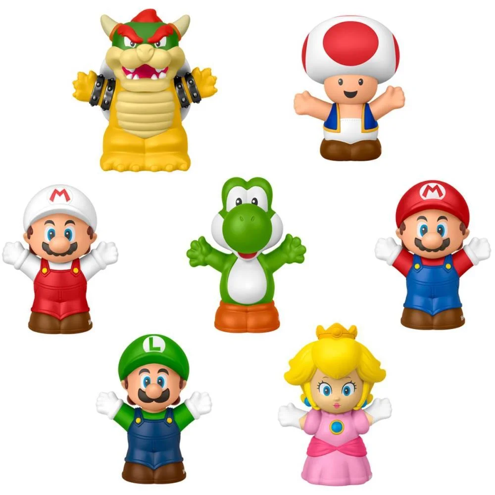 FISHER-PRICE ENTRETENIMENTO LP FIG.SUPER MARIO BROS (S) MATTEL (DP.C/18)