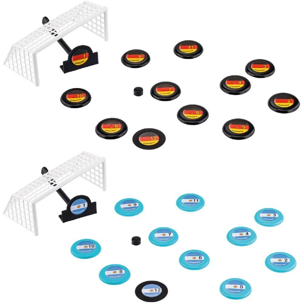 FUTEBOL DE BOTAO 12 TIMES CLASSICOS GULLIVER (UNIDADE)