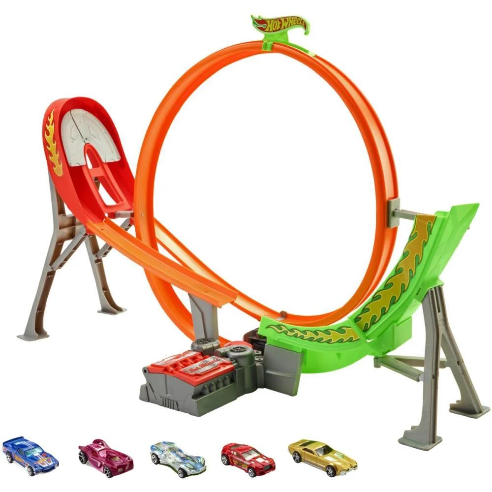 HOT WHEELS PISTA ACTION POWER SHIFT TRACKSET MATTEL (UNIDADE)
