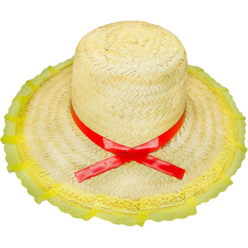 CHAPEU JUNINO BRASILIA C/RENDA KLF FESTAS (PCT.C/06)