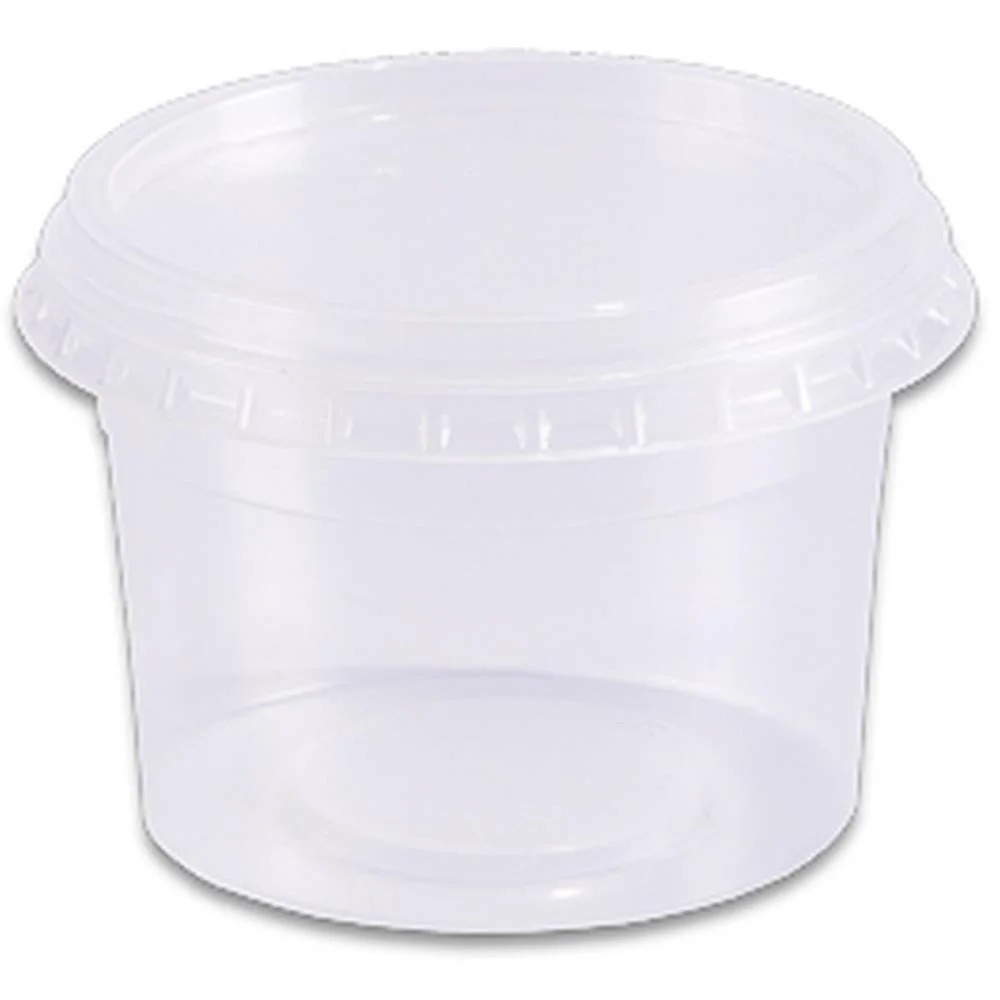 Pote Descartavel 145Ml.redondo C/Tampa Prafesta (Pct.c/24)
