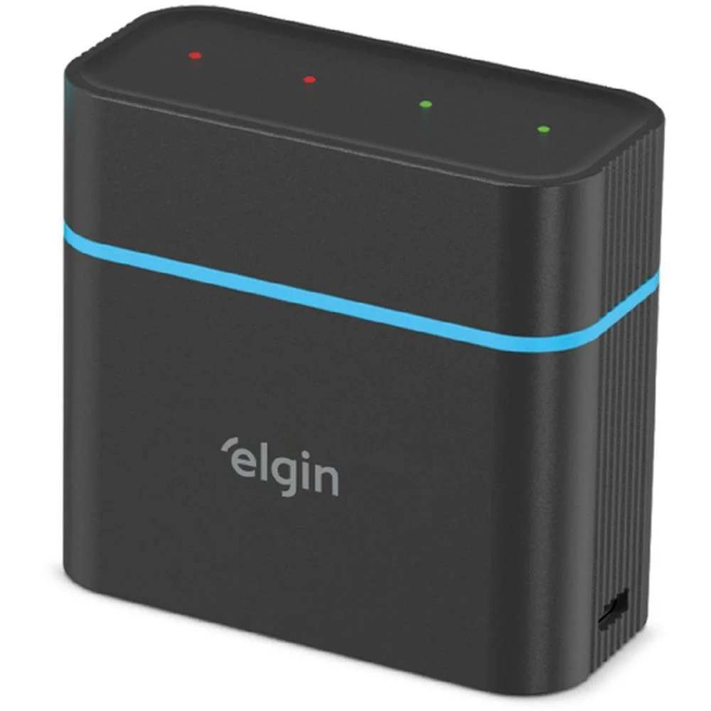 Carregador De Bateria Usb P/Pilhas Cabo 0.5M 700Mah Elgin (Blister)