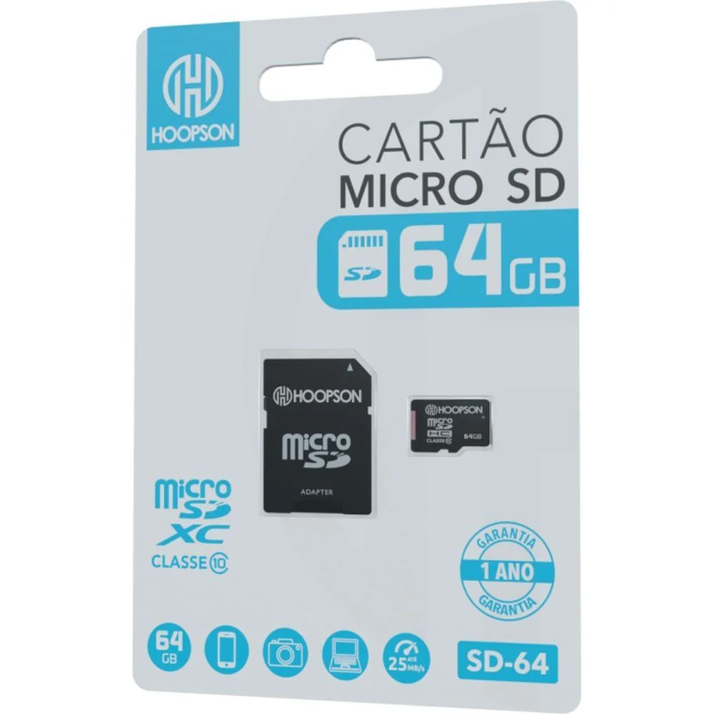 Cartao De Memoria Micro Sd-Classe 10 64Gb Mercoriental (Blister)