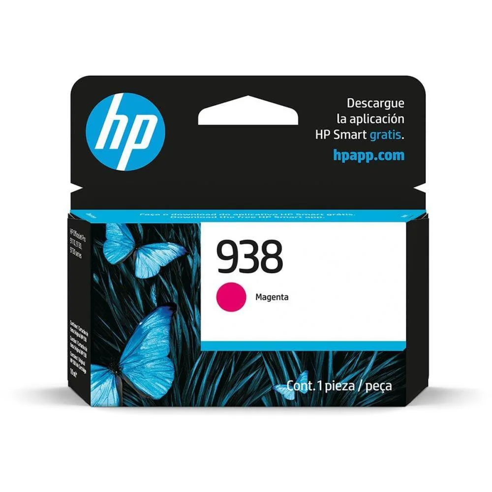Cartucho Original Hp 938 Magenta Officejet Pro Hp (Unidade)