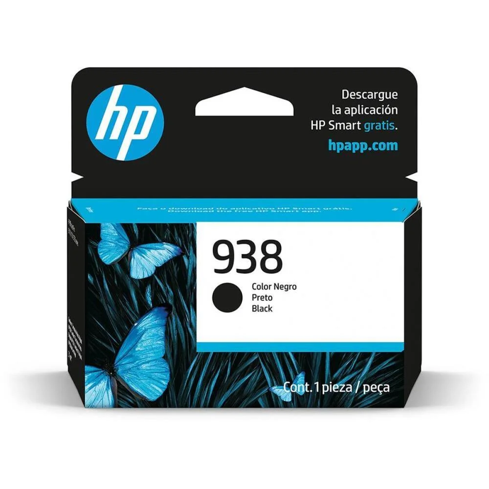 Cartucho Original Hp 938 Preto Officejet Pro Hp (Unidade)