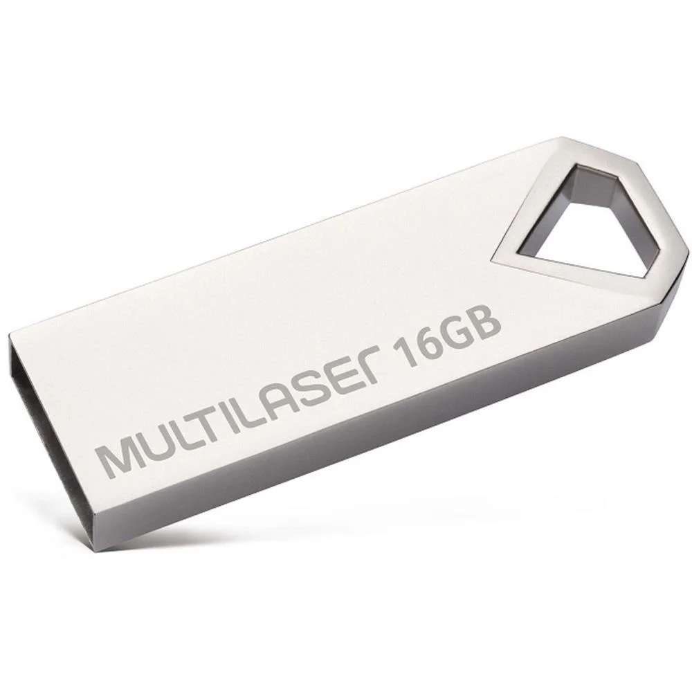 Pen Drive Usb Diamond Metalico 16Gb Multi (Unidade)