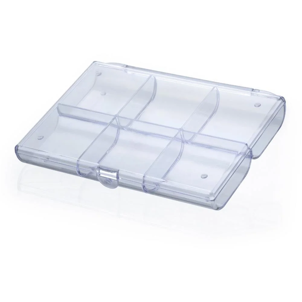 Organizador Caixa C/6 Div. Cristal Maxcril (Unidade)