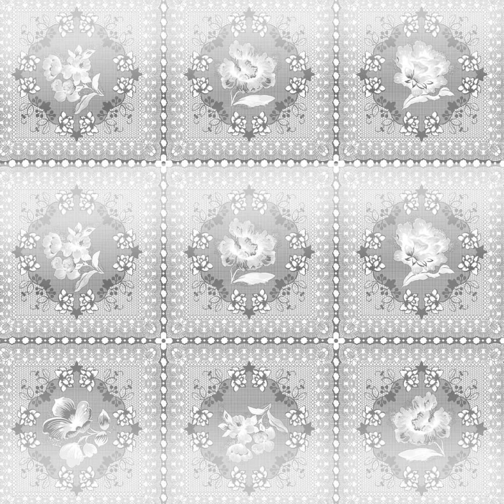 Plastico Estampado Decoramais Laura 1,40 X 30M. Plastvinil (Rolo)