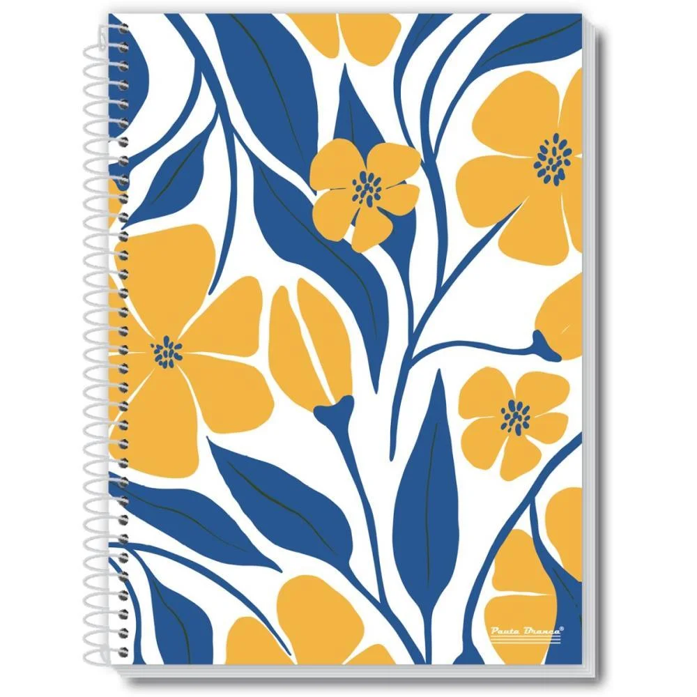 CADERNO 20X1 CAPA DURA UAU 400FLS. PAUTA BRANCA (PCT.C/02)