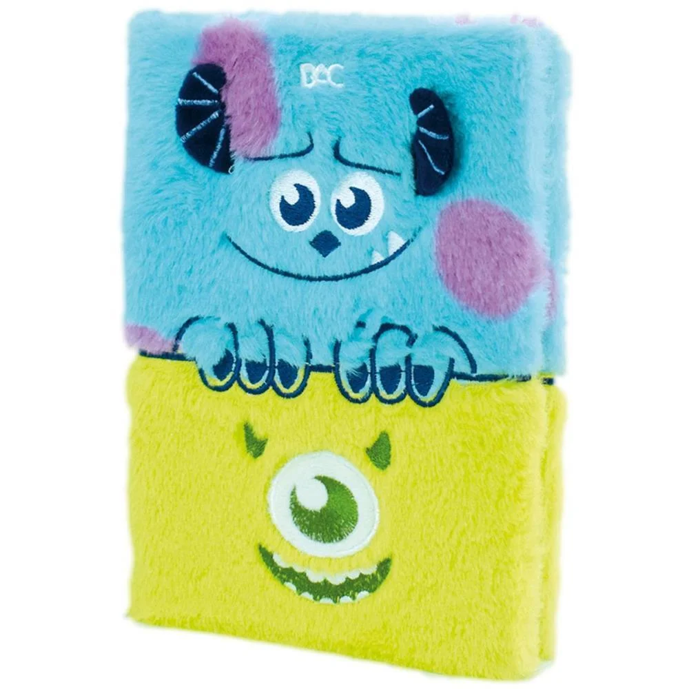 CADERNO A5 MONSTROS S.A C/PELUCIA 80F DAC (UNIDADE)