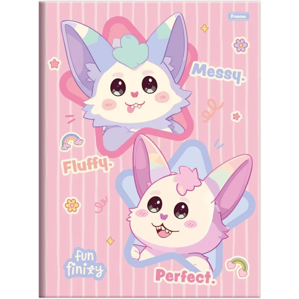 CADERNO BROCHURAO CAPA DURA FUNFINILY 80FLS FORONI (PCT.C/05)