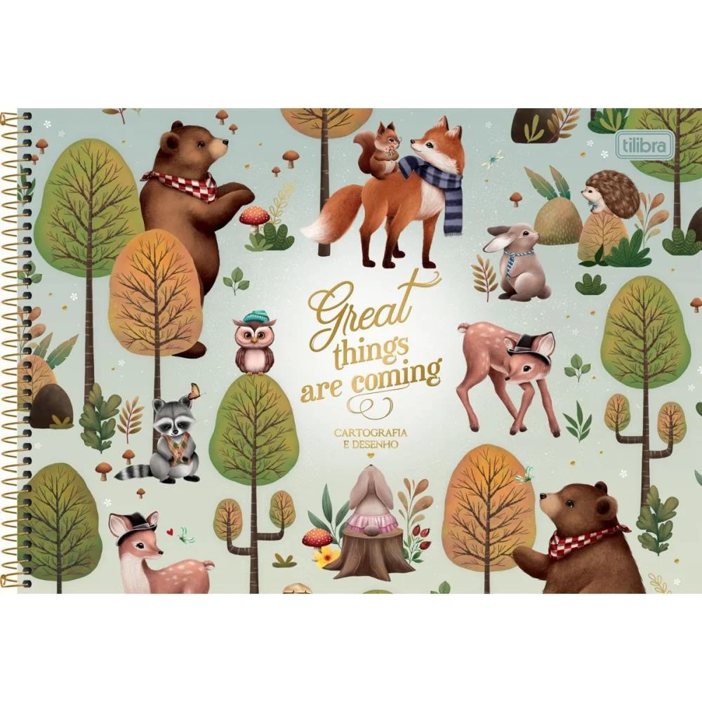 CADERNO DESENHO UNIV CAPA DURA LOVELAND 80FLS. TILIBRA (PCT.C/04)