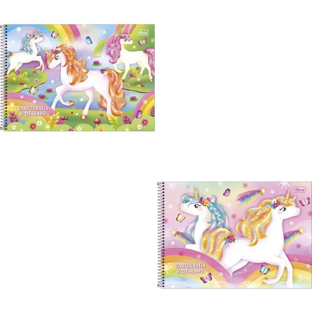 CADERNO DESENHO UNIV CAPA DURA BLINK 80FLS. TILIBRA (PCT.C/04)