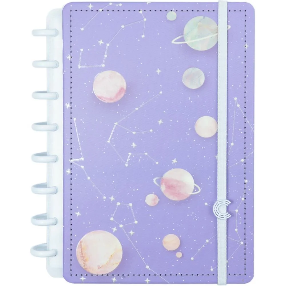 CADERNO INTELIGENTE A5 PURPLE GALAXY BY GOCASE 80FLS CADERNO INTELIGENTE (UNIDADE)