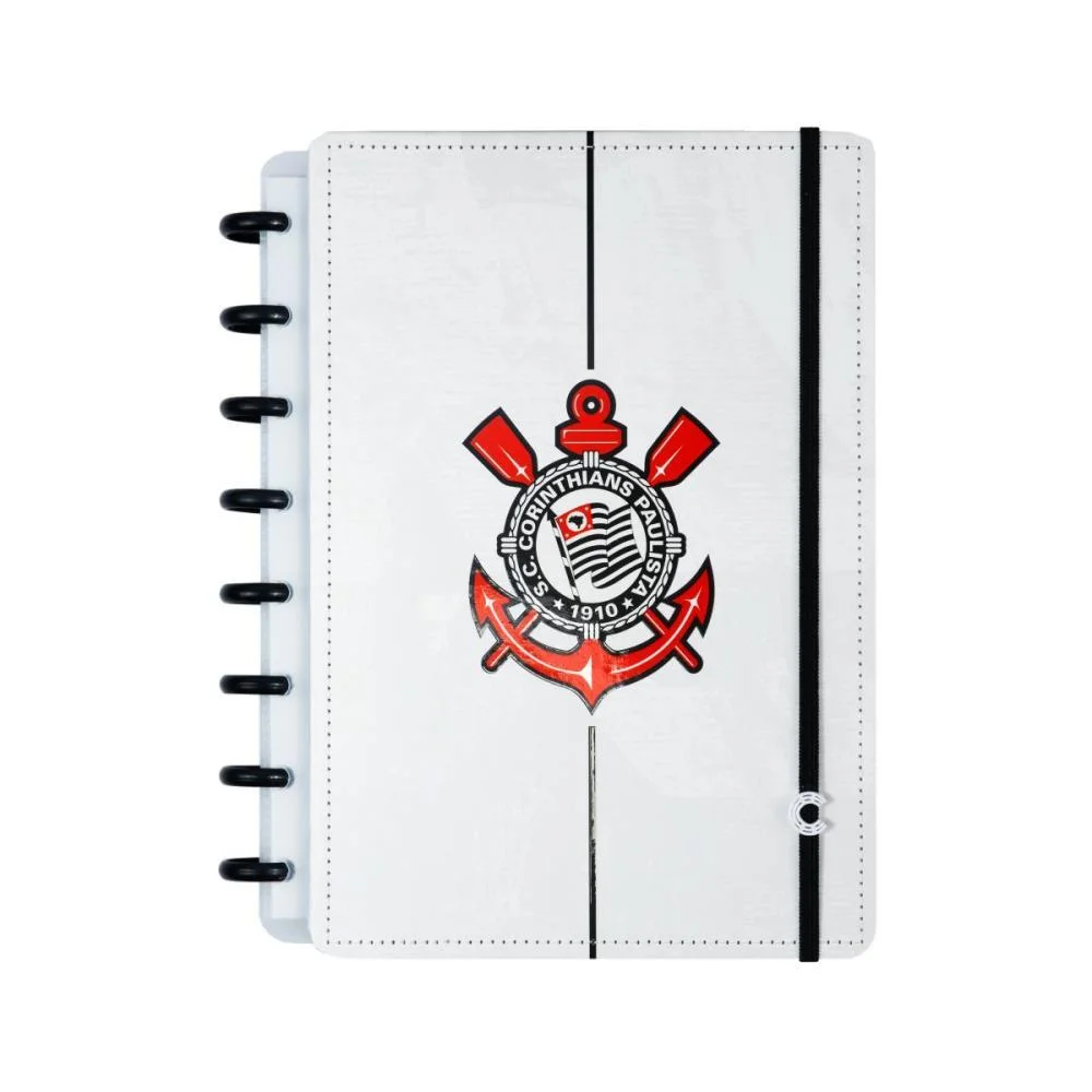 CADERNO INTELIGENTE A5 CORINTHIANS TIMAO 80FLS 155X22 CADERNO INTELIGENTE (UNIDADE)