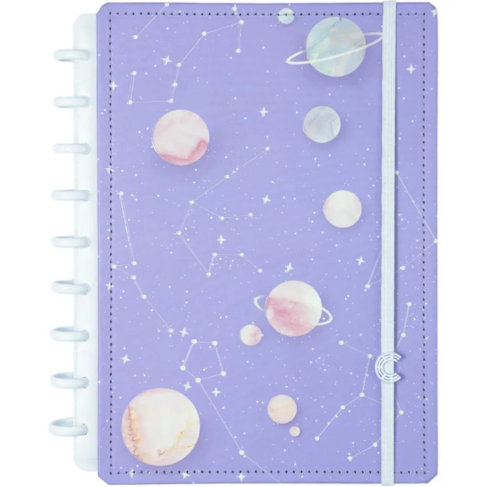 CADERNO INTELIGENTE MEDIO PURPLE GALAXY BY GOCASE 80FLS CADERNO INTELIGENTE (UNIDADE)