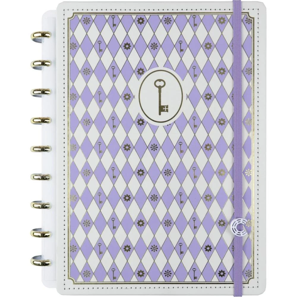 CADERNO INTELIGENTE MEDIO ISA AKKARI PURPLE KEY 80FLS CADERNO INTELIGENTE (UNIDADE)